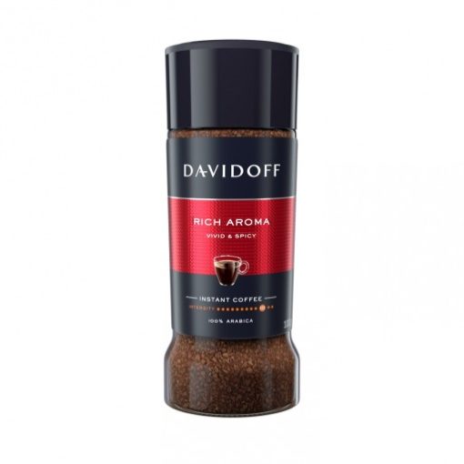 DAVIDOFF RICH AROMA KAWA ROZPUSZCZALNA 100G - obrazek 1